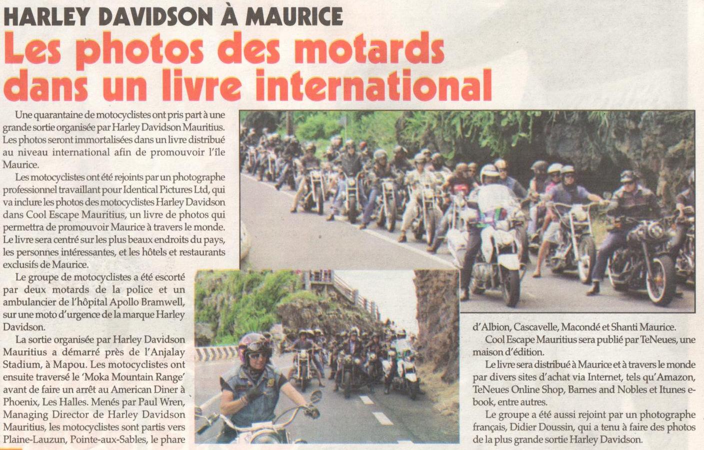 Le Defi Quotidien 8.04.14 Harley Davidson Identical Pictures